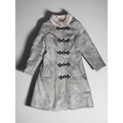 De colección Piel de Oveja Piel de Oveja Gamuza Estilo Penny Lane Mediano Mujeres Ajustado Foto 1 de 4