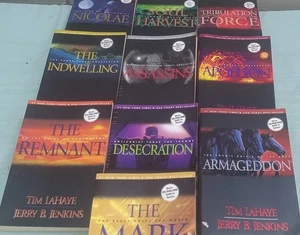 SERIES (10) THOSE LEFT BEHIND SC TIM LAHAYE JERRY JENKINS BKs 2-11) VG - Imagen 1 de 3