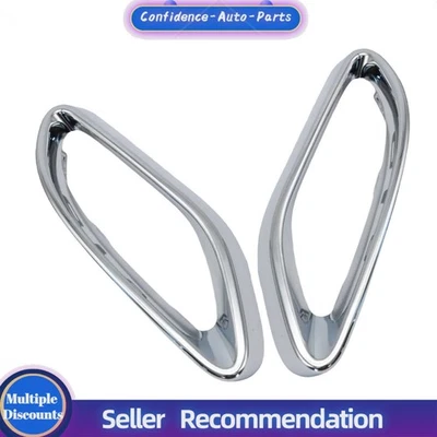 Cubierta de parachoques trasero izquierdo+derecho apta para Mercedes-Benz A220 E350 E400 E450 E53 AMG Foto 1 de 4