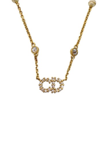 Collana Christian Dior Clair D Lune oro D301
