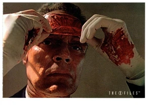 Vintage 1998 The X-Files Post Card Sanguinarium - Picture 1 of 2