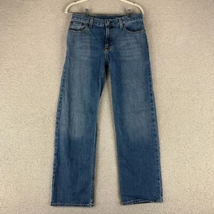 Polo Ralph Lauren Straight Denim Jeans Youth Size 18 Blue Mid Rise 5-Pocket - Picture 1 of 11