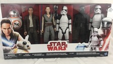 Hasbro Star Wars 6 Pack 12” Figures The Last Jedi BB-8 Stormtroopers Disney