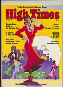 High Times Magazine 1976 Vaughn Bode Hi res Scans - Imagen 1 de 2
