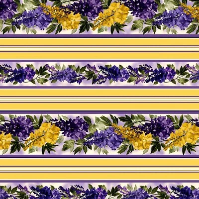 Michael Miller - Wisteria Lane - Stripe - Citron, Fabric BTY - Image 1 of 4