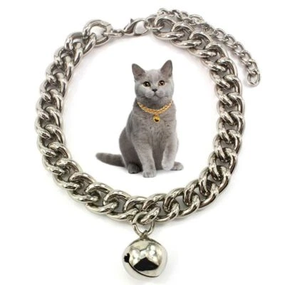 Pet Dog Cat Gold Chain Pet Chain Fashion Dog Necklace Pet Supplies