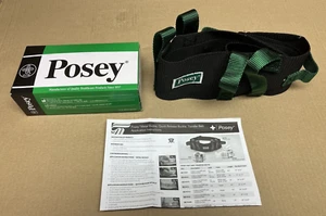 NEW ! Posey Transfer Belt Quick Release Buckle 55" Green & Black Item # 6537Q - Picture 1 of 6