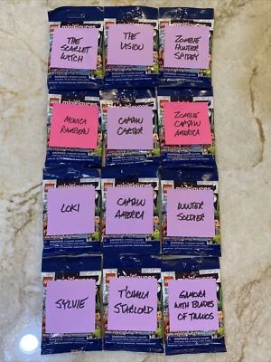 Lego Marvel What If? Minifigures 71031 Complete Full Set Of 12 Unopened Retired - Image 1 of 4