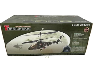Feralbeast Vintage AH-64 Ready To Fly Apache Helicopter Remote Controlled 678 - Picture 1 of 10