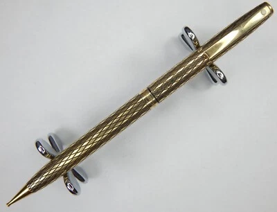 USA SHEAFFER IMPERIAL MECHANICAL PENCIL 0.9MM DIAMOND GRID GT - Image 1 of 4