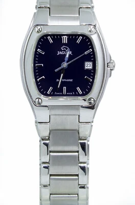 JAGUAR Watch, Tonneau, Stainless Steel, Sapphire Glass, Dark J-468/2 Swiss Made - image 1 of 2