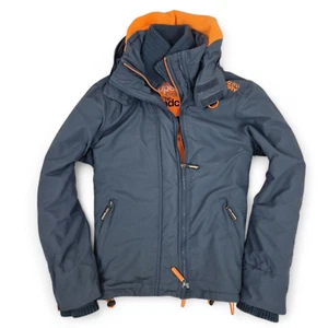 Superdry jacket black size L like M - Picture 1 of 7