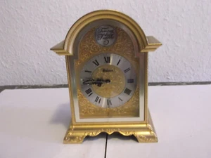 seltene alte elektromechanische Tischuhr Bulova Transistor, 1970er Jahre - Bild 1 von 8