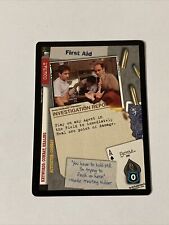 The X-Files CCG Combat First Aid