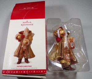 2016 Hallmark Andenken WEIHNACHTSMANN Baumschmuck 13. in der Serie in Box - Bild 1 von 10