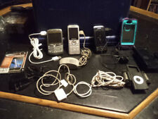 Mixed Lot of Cellphones (3 W/Chargers), Cases (3), Chargers (all factory reset)
