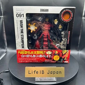Revoltech Yamaguchi #091 Trigun Vash the Stampede Figure Kaiyodo Japan Exclusive - Picture 1 of 22