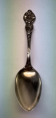 Ложка из чистого серебра в стиле модерн цветок лилии Watson Newell 5 13/16 36,6 г Mo - Изображение 1 из 4