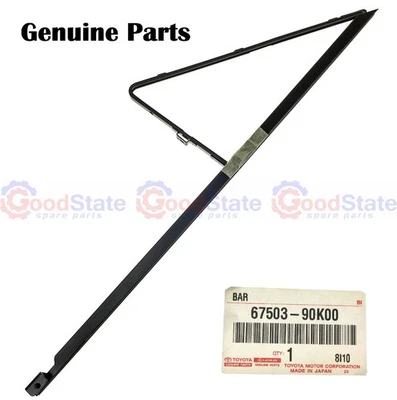 Genuine LandCruiser HDJ79 HDJ78 GRJ78 Right RH Quarter 1/4 Vent Window Frame - Image 1 of 4