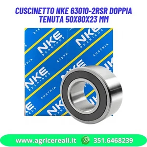 Cuscinetto NKE 63010-2RSR doppia tenuta 50x80x23 mm - Foto 1 di 1