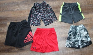 BOYS SIZE 4 4T Under Armour Adidas Nike shorts CLOTHING LOT - Picture 1 of 1