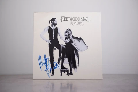 Mick Fleetwood Signed Fleetwood Mac Vinyl Beckett Authentication Services BAS Cover