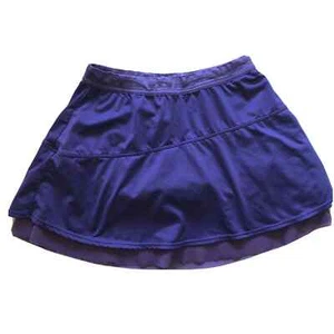 ATHLETA Womens Skort Purple Tulle Underlay A-Line Skirted Shorts Golf Tennis XS - Picture 1 of 3