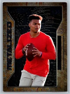 Justin Fields 2021 SkyBox Metal Universe Champions Metalized MULTISPORT #135 - Bild 1 von 2