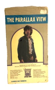 Warren Beatty The Parallax View VHS 1992 Video Paramount Gateway Vintage Sealed - Imagen 1 de 7