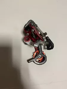 SRAM X0 Rear Derailleur, 9 Speed, Blackbox Carbon, Long Cage, XO, Red - Picture 1 of 8