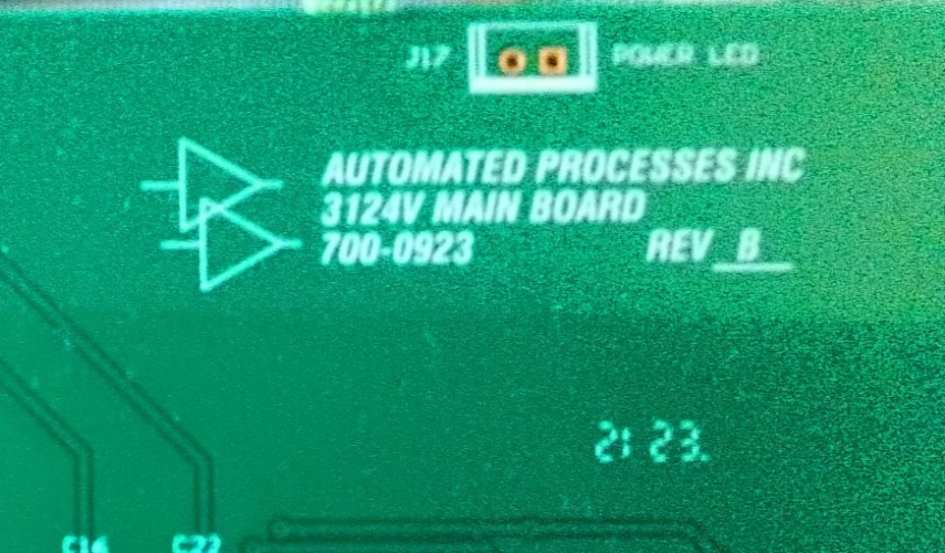 API 3124V 4-Channel Mic Preamp Main board 700-0923 REV. B - Image 1 of 4