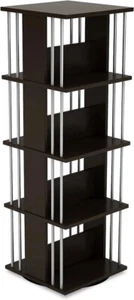 216 CD DVD Storage Cabinet Holder Shelf Organizer Stand Game Display Rotating - Picture 1 of 12