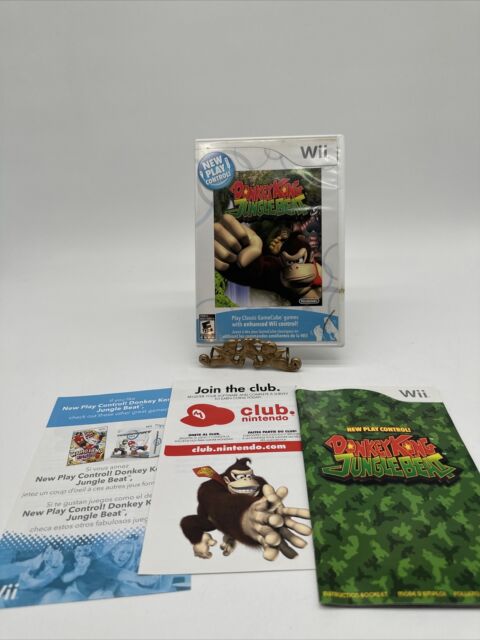 NEW PLAY CONTROL! Donkey Kong Jungle Beat, Wii, Jogos