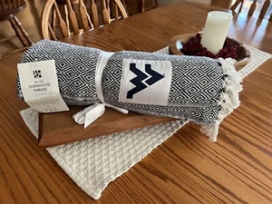 New Farmhouse Throw New With Tags - Picture 1 of 9