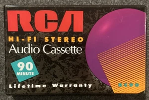 RCA Hifi Stereo Audio Cassette 90 Min RC90 Tape Recordable - Picture 1 of 2