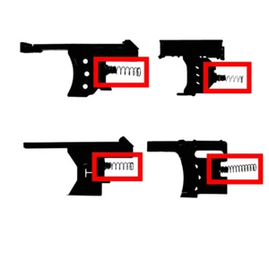 Catch Plate Spring Stainless for Stryfe/Retaliator/ Rampage Blaster Modify Toy - Picture 1 of 19