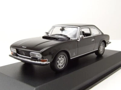 Peugeot 504 Coupe 1976 Antracite Modellino 1:43 Maxichamps - Immagine 1 di 4