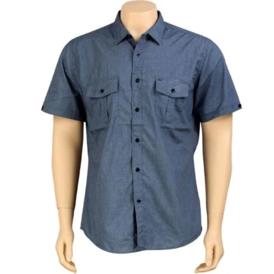 $51.99 Camisa de manga corta KR3W Quincy (azul) K15204BLU Foto 1 de 4