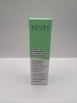 Acure Ultra Hidratante 12 Horas Hidratante 1 fl oz Líquido ¡NUEVO ENVÍO EL MISMO DÍA!! Foto 1 de 4