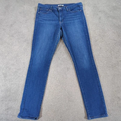 Levis 311 Jeans Womens W34 L32 Blue Shaping Skinny Dark Wash Slim Stretch Denim - Image 1 of 4