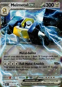 Melmetal ex doppia rara SV03: fiamme di ossidiana 153/197 quasi nuova - Foto 1 di 2