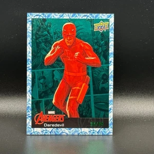 2024 Upper Deck Marvel Avengers DAREDEVIL Green /99 #43 - Picture 1 of 3