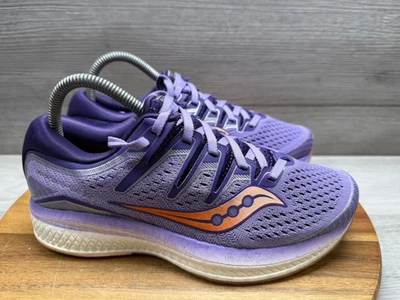 Saucony Triumph ISO 5 Púrpura Zapatos Atléticos para Caminar Tenis para Mujer’s 7.5 Foto 1 de 4