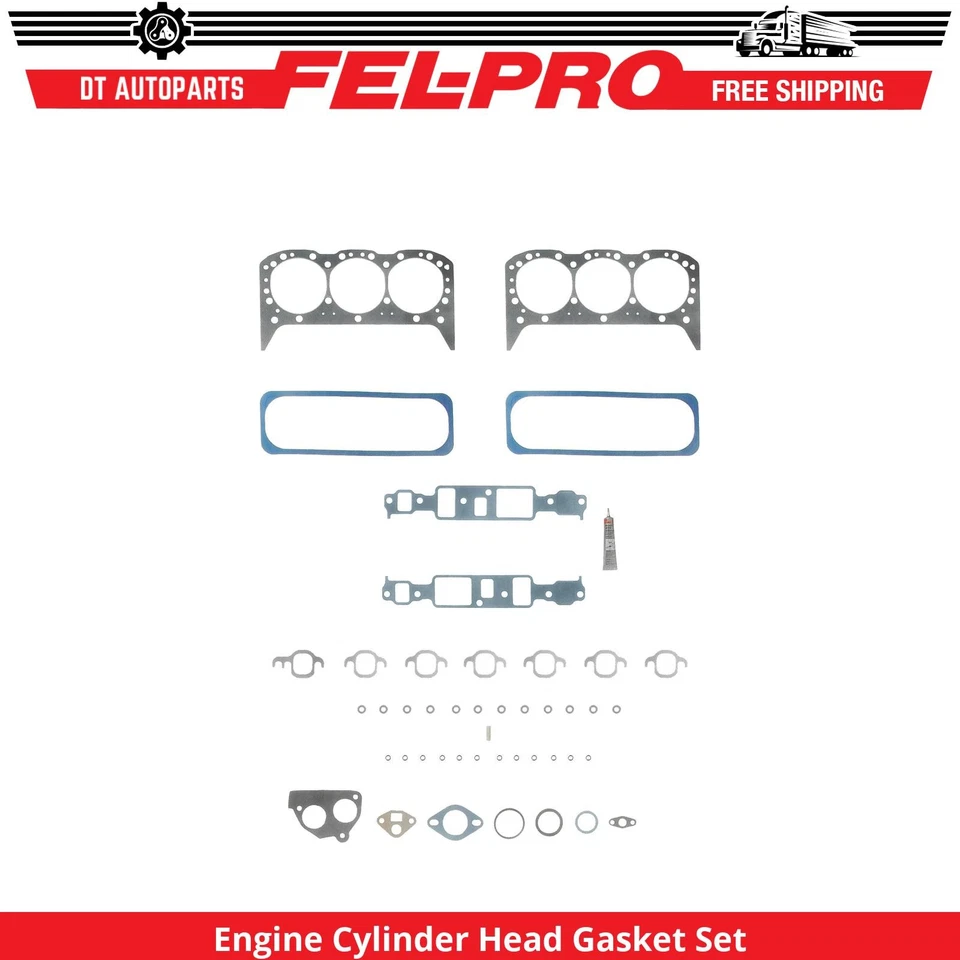 Juego de juntas de culata de motor V6 Fel-Pro para GMC Safari 1993 4,3 L Foto 1 de 1