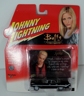 Johnny Lightning 1/64 Die Cast Buffy Vampire Slayer Spike's Desoto Spike Card - Image 1 of 4