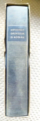 Livre La Pléiade Historiens Et Chroniqueurs Du Moyen Âge 1958 - Photo 1/4