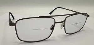 Cargo Titanium C5503 Matte Dark Gray Eyeglasses FRAME 56-18-145 Full Rim Square - Picture 1 of 9