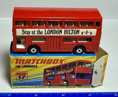 LESNEY Matchbox SF Nº 17B London Kensington Hilton Todo Original con Caja Completa Foto 1 de 4