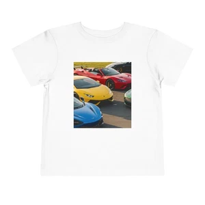 Kids' Car Enthusiast Tee - Fun Toddler Short Sleeve Shirt for Little [...] - Picture 1 of 5