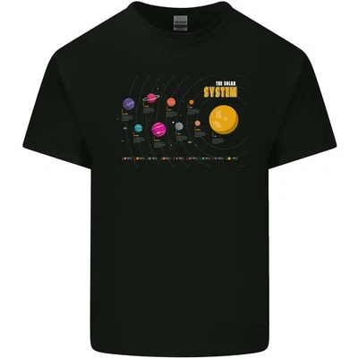 The Solar System Space Planets Universe Kids T-Shirt Childrens - Image 1 of 2